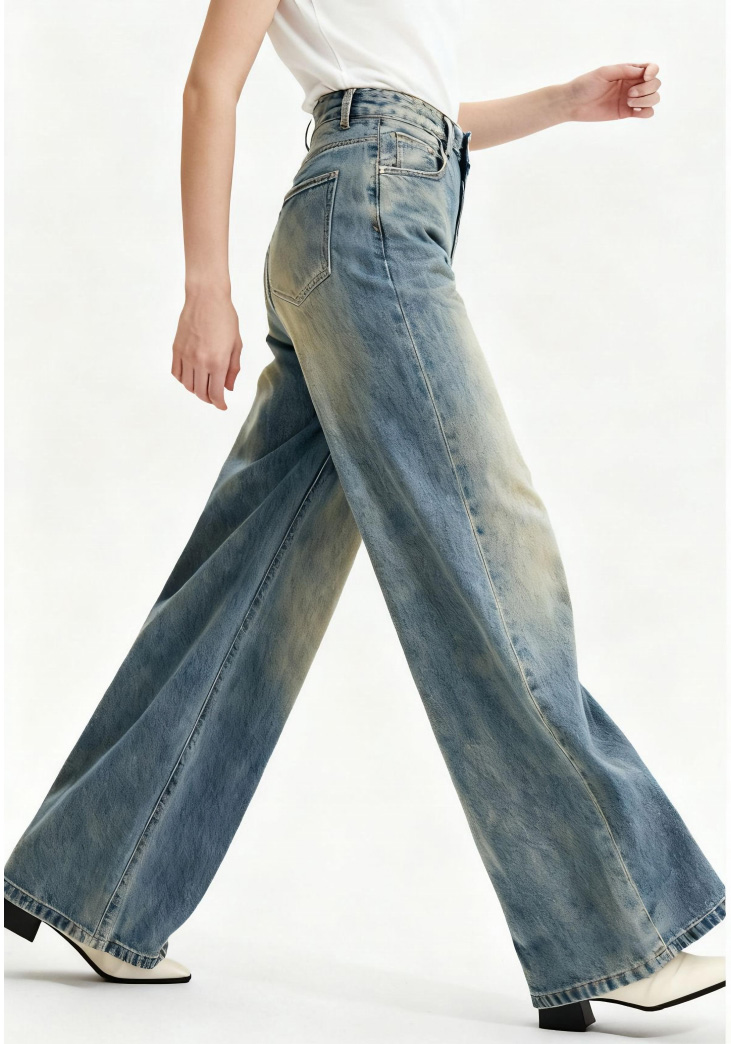 European Style Wide-Leg Jeans_ABJE0781