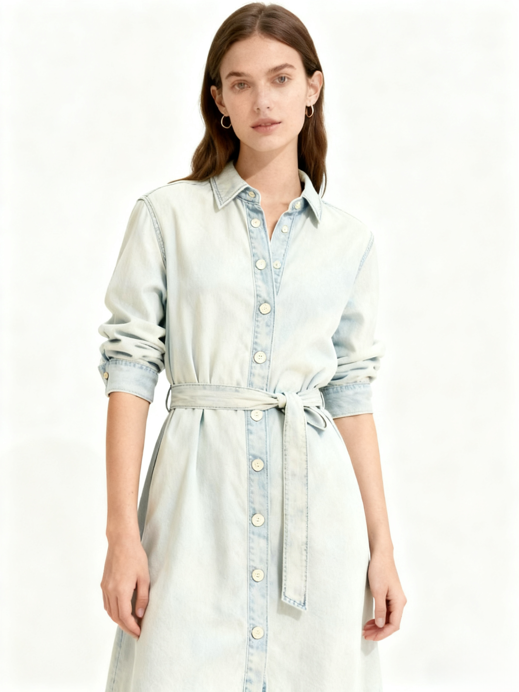 DENIM SHIRT DRESS_ABDR6788
