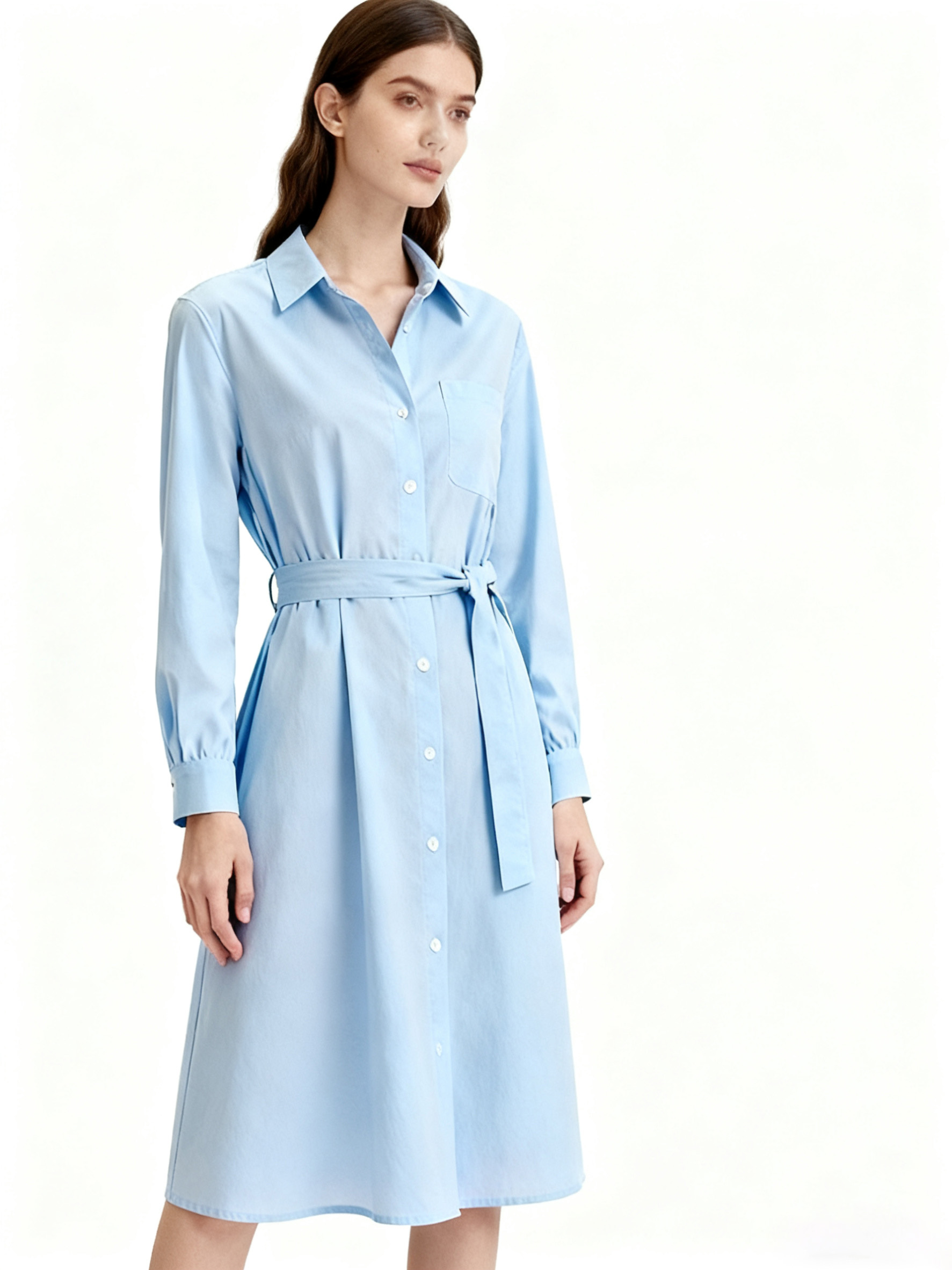 Button-down Shirt Dress_ABBA6521